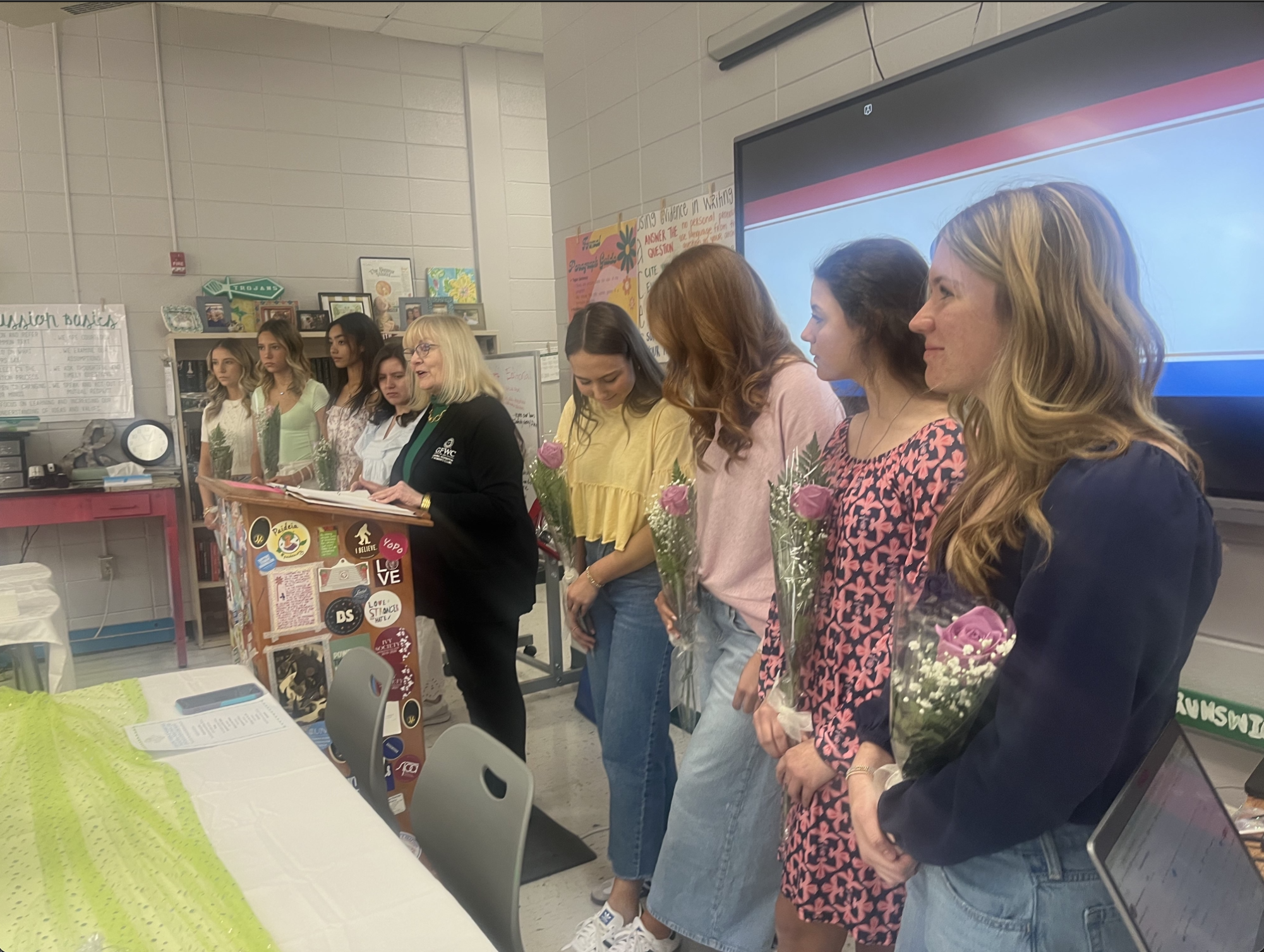 3/7 GFWC-WBHS Juniorettes Induction Ceromony